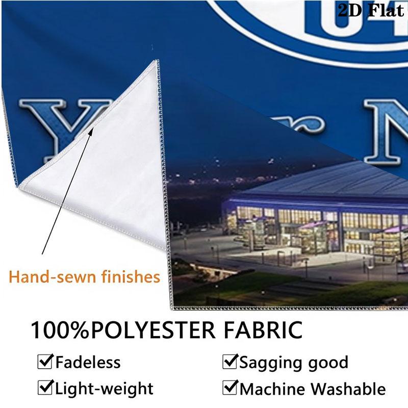 FC Schalke 04 Custom Name Wall Tapestry Aesthetic Wall Hanging Printed Fabric Blanket Decorative Tapestries for Bedroom Living Room Home Decor