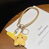 Creative Star Charm Phone Lanyard: Wristlet with Bell Pendant and Anti-Lost Handheld Chain