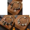Bracciale in Metallo con Fantasma e Mietitore di Halloween dal Design Gotico per Regalo Unisex