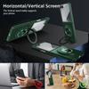 360 Rotating Ring Holder Magnetic Shockproof Phone Case for Samsung Galaxy Z Flip 7 Fe 6 5 4 3 Flip7 Flip6 Flip5 Flip4 Cover