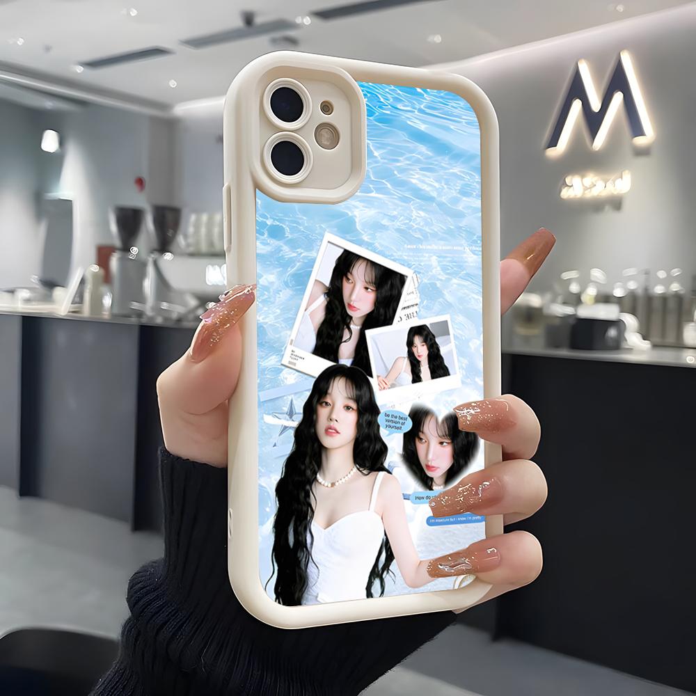 Singer S-Song Y-Yuqi Phone Case For IPhone Air 17 Pro Max 16 E 15 14 Pro Max 13 12 11 Mini Plus Soft Silicone White Cover