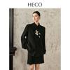 HECO New Chinese Style Beaded Corduroy Short Jacket