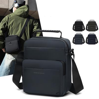 Heren Crossbody Tas Zakelijk Grote Capaciteit Schoudertas Mobiele Telefoon Tas