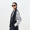 LESS 2025 Spring Silk Blend Long Sleeve Shirt