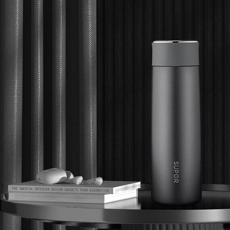 Supor Smart Temperature Display 316L Stainless Steel Insulated Thermos