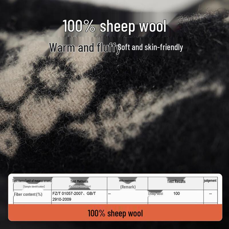 Women's Pure Wool Warm Scarf & Shawl
