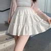 Cake puffy skirt summer new small high waist thin skirt sweet anti-light