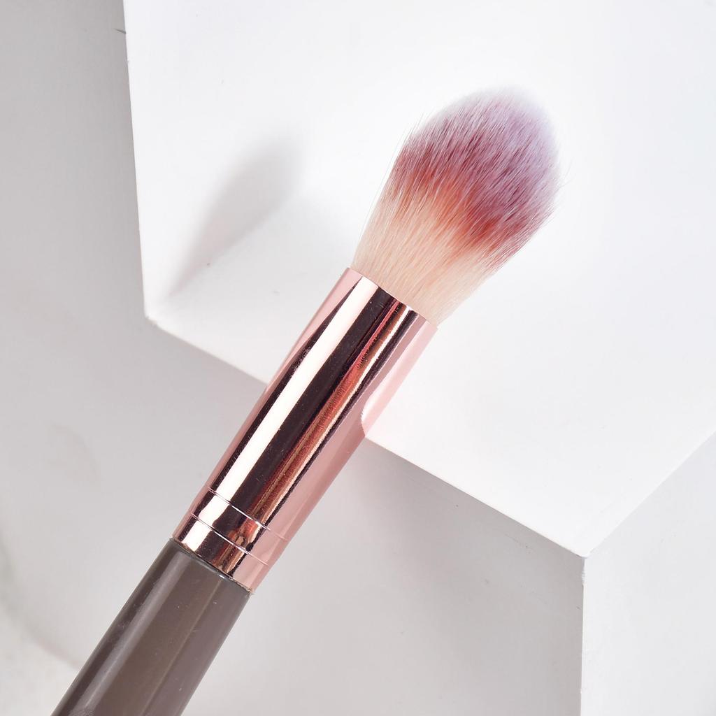 Best-Selling Champagne Gold Makeup Brush Set: 10 or 20-Piece Collection with Bag – Includes Foundation, Eyeshadow, Loose Powder, Gold-Plated Brushes