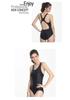 Banff Women's Quick-Drying Water-Repellent Sharkskin-Style Sport Thong Bodysuit