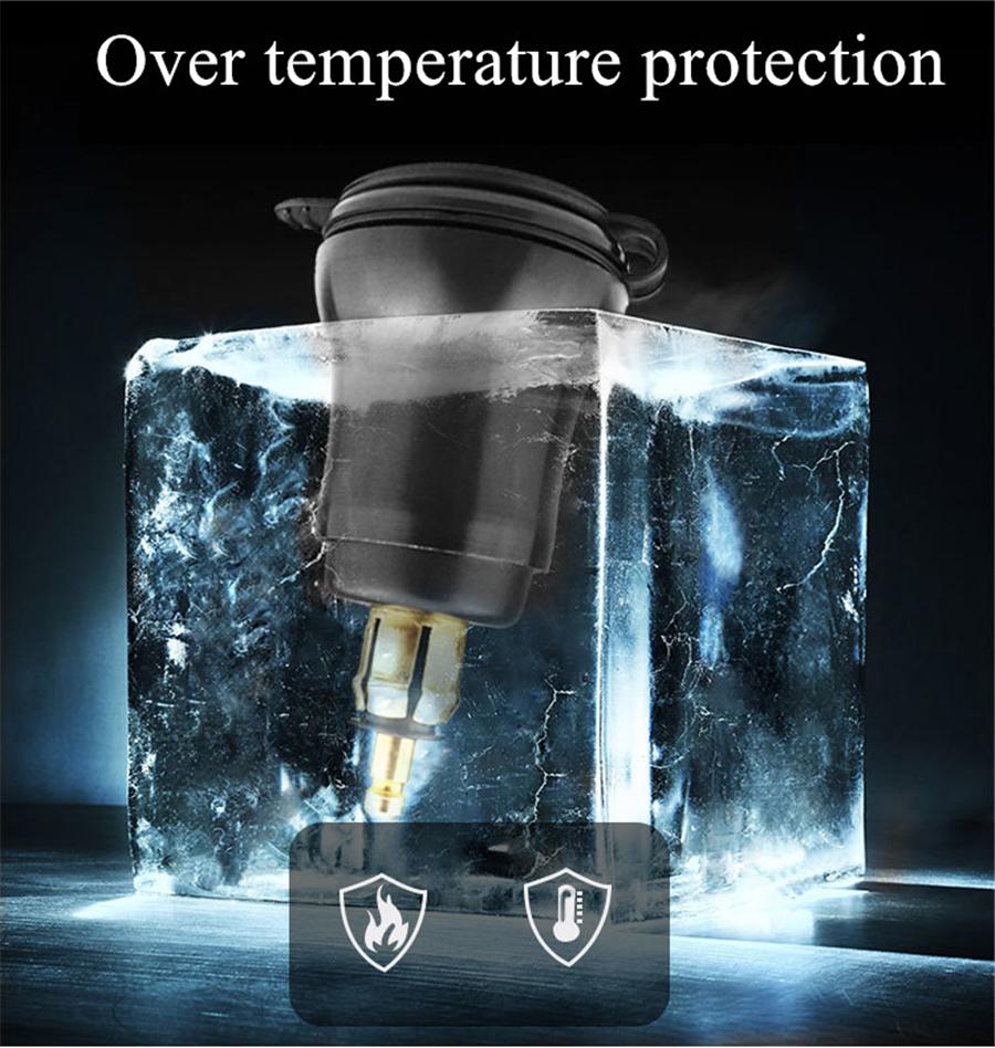 Black Cnc Motorcycle Usb Charger 2.1 A+2.1 A Voltmeter For Bmw Din Plug, Hella