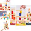 Wooden Ball Bearing Building Blocks For Kids Diy Sensory And Stem Toy