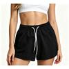 Women's Loose Fit Quick Dry Athletic Shorts with Pockets Summer Beach Running Gym Workout Sport Shorts Elastic Waistband Drawstring