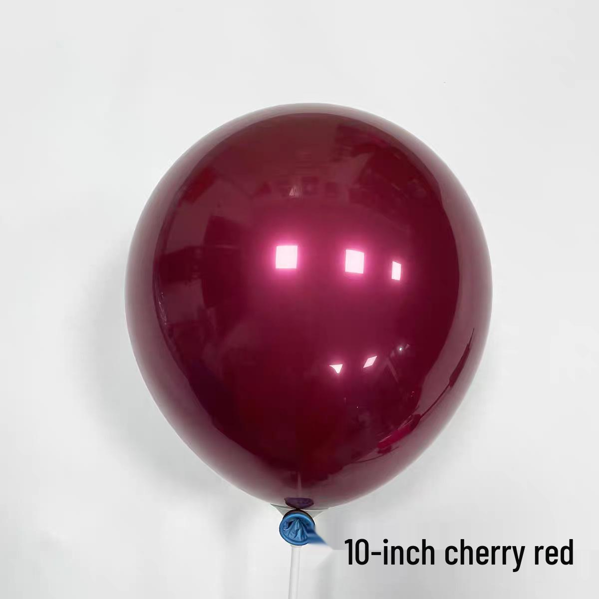 

Двухслойный набор латексных шаров рубиново-красного цвета граната для свадеб