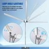 JCBritw Adjustable Dual-Head LED Grow Light, T12, White 6500K Full Spectrum, for Indoor Plants, Succulents, Houseplants, Hydroponics, Vegetable Grower