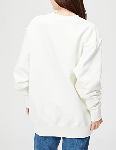 

Emi Women s Logo Sweatshirt, 13WCT225031, White/White, Size F