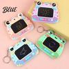 Portable Graffiti Board Mini Drawing Keychain for Kids  Cartoon Frog Writing Pad with Travel Friendly Sketch Key Ring  Hanging Doodle School