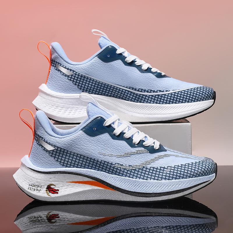 Carbon board running shoes men's limited edition professional racing shoes couple men's shoes breathable