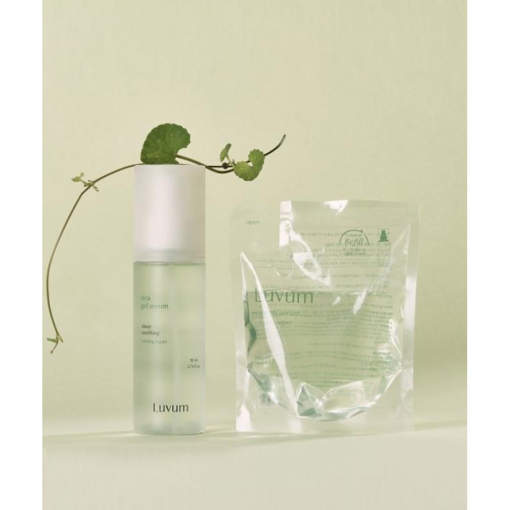 Luvum Calming Repair Kids Cica Gel Serum+refill Set Main item+refill set