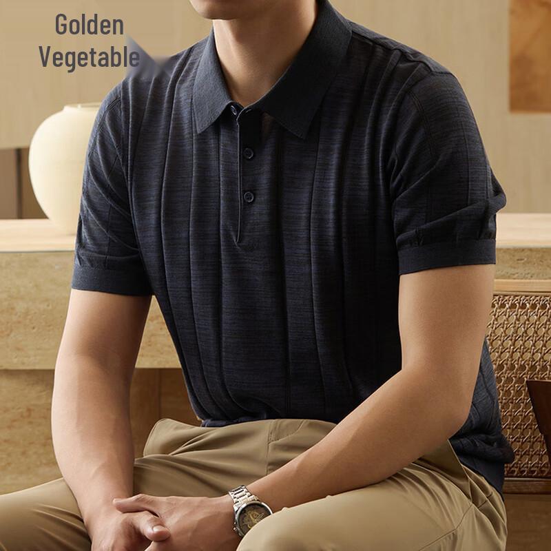 Jinjuan Men s Pure Cotton Short Sleeve Top XL/52