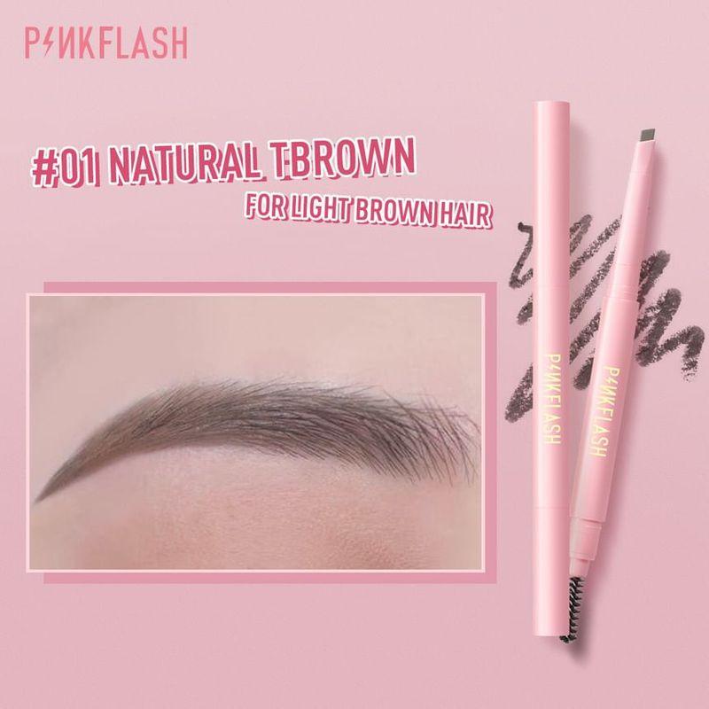 PINKFLASH - Waterproof Auto Eyebrow Pencil - 4 colours
