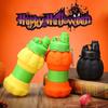 Pumpkin Folding Water Bottle Silicone Silicone Sport Bottles Collapsible Water Cup  Outdoor