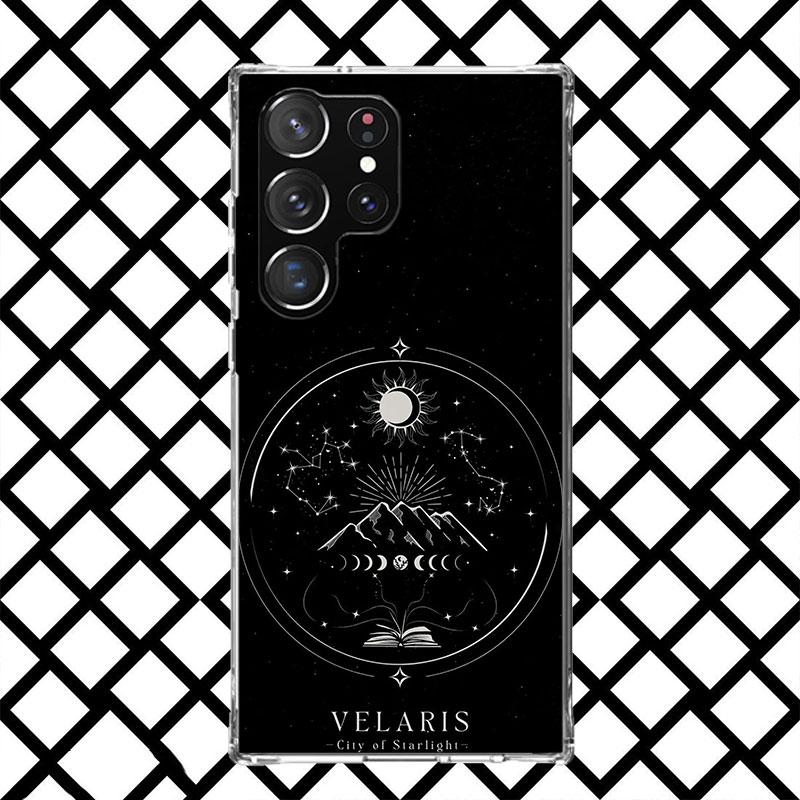 

A Court of Mist Fury Sarah J Maas Phone Case for Samsung Galaxy S26 S25 Edge S24 S23 Ultra S22 Plus S21 FE S20 + Soft Cover Prin Samsung S24 Plus
