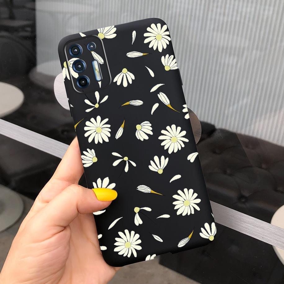 Für Motorola Moto G9 Plus Hülle Mode Liebesherz Weiche Abdeckung Silikon TPU Funda Für Moto G9 Plus XT2087-1 G9Plus Handy Tasche Hüllen