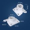 Universal Aluminum Alloy Horizontal Bar Pole Mount PTZ Bracket for High-Speed PTZ Cameras