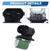 4pins Radiator Fan Blower Motor Resistor for Opel Corsa D Meriva Fiat Grande Punto 93341907 8390169 93175501