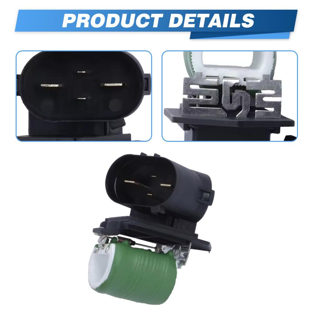 4pins Radiator Fan Blower Motor Resistor for Opel Corsa D Meriva Fiat Grande Punto 93341907 8390169 93175501