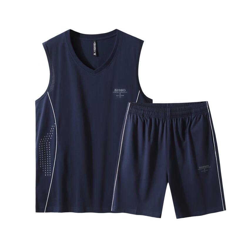 

Men s Plus Size Cotton Blend Sleeveless V-Neck Sports Tank Top 6XL