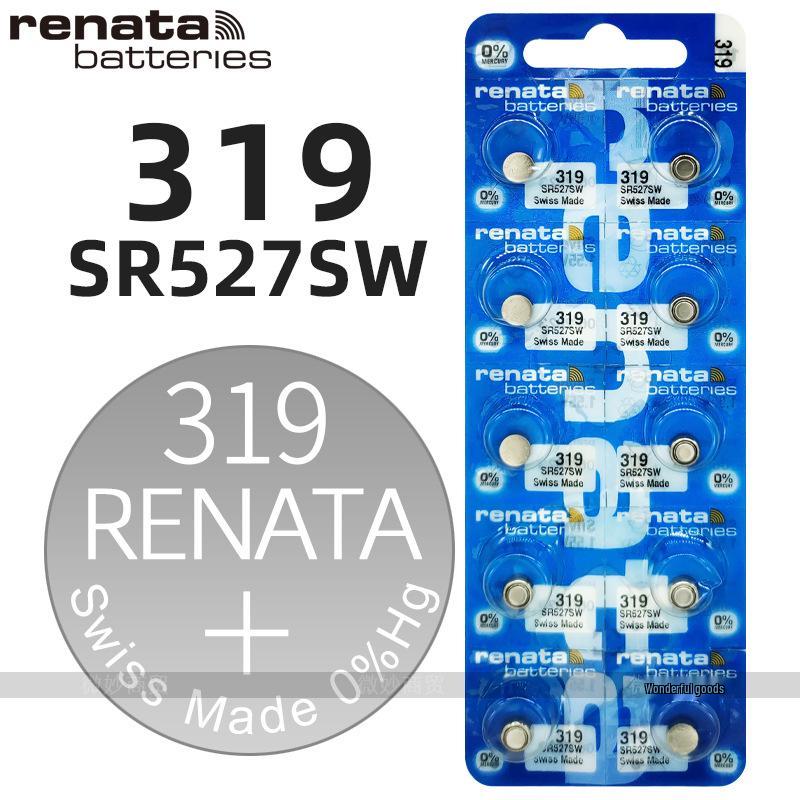 Swiss Renata Watch Button Batteries: 377, 364, 321, 371