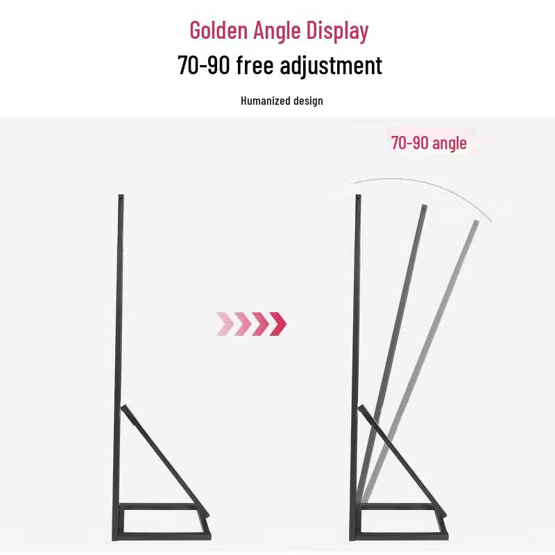 Heavy-Duty Outdoor Adjustable Banner Stand