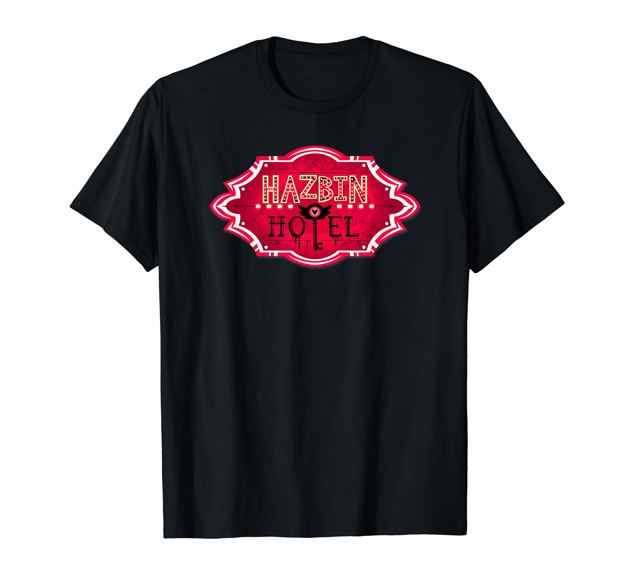 

Hazbin Hotel Title - T-shirt чёрный