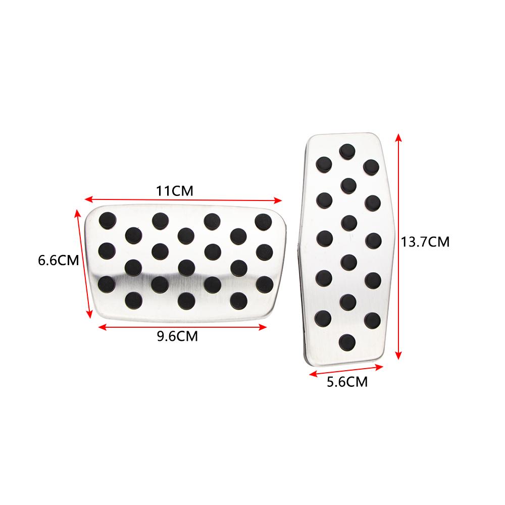 Car Pedals for Chevrolet Cruze MK1 Malibu MK8 Malibu XL Equinox MK3 for OPEL Mokka ASTRA J Insignia Gas Brake Pedal Cover Pad