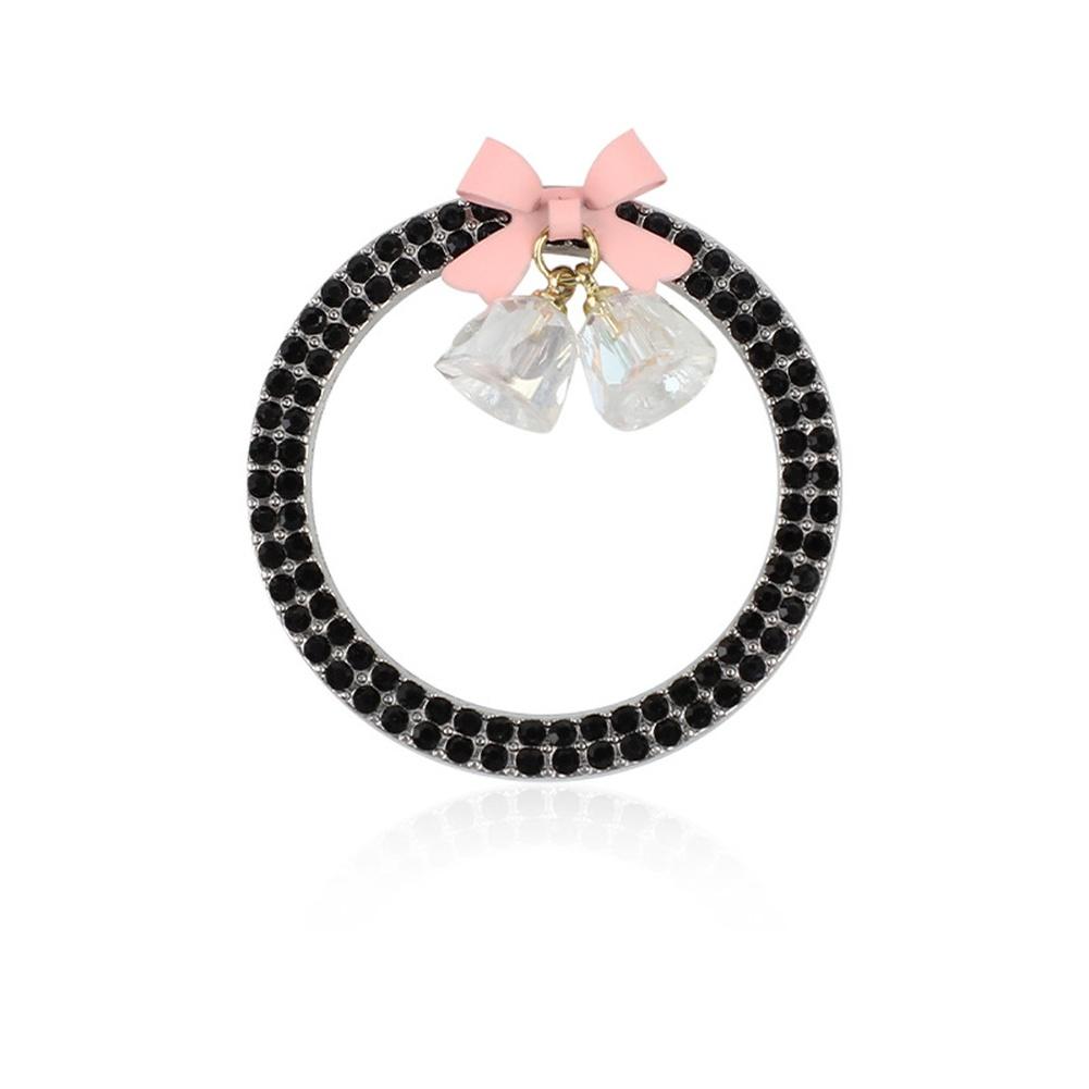 Stilvolles Autoinnenraum Auto Dekorativer Ring Autoinnendekoration Elegantes Design Lang anhaltender Glanz Für die meisten Automodelle