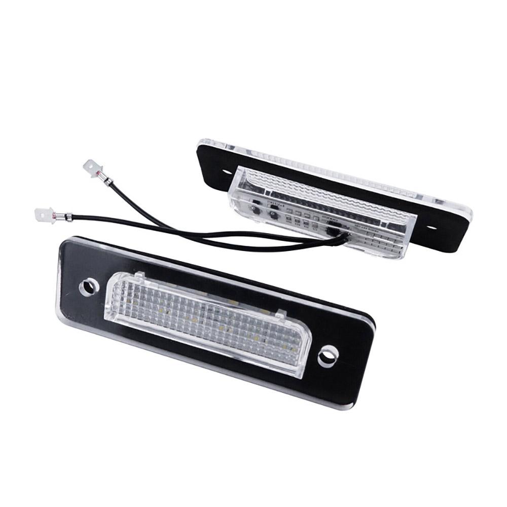 2x LED License Plate Light Lamp For BMW 3' E30 5' E28 E12 7' E23 Z1 63261372766