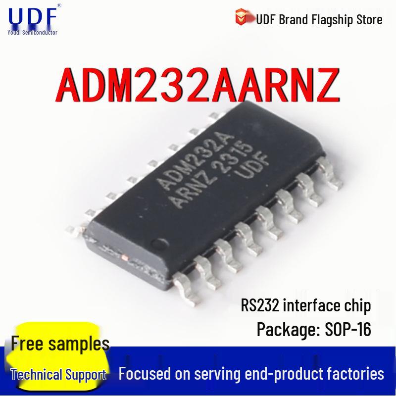 Youdi Semiconductor ADM232AARNZ Transceiver Driver Chip, SOP-16 Package