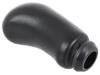 Renault Clio III 2005- 6-SPEED Gear Shift Knob BLACK LEATHER + CHROME