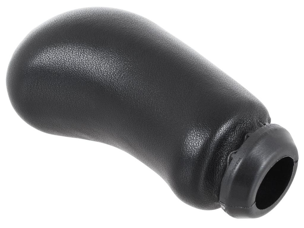 Renault Clio III 2005- 6-SPEED Gear Shift Knob BLACK LEATHER + CHROME