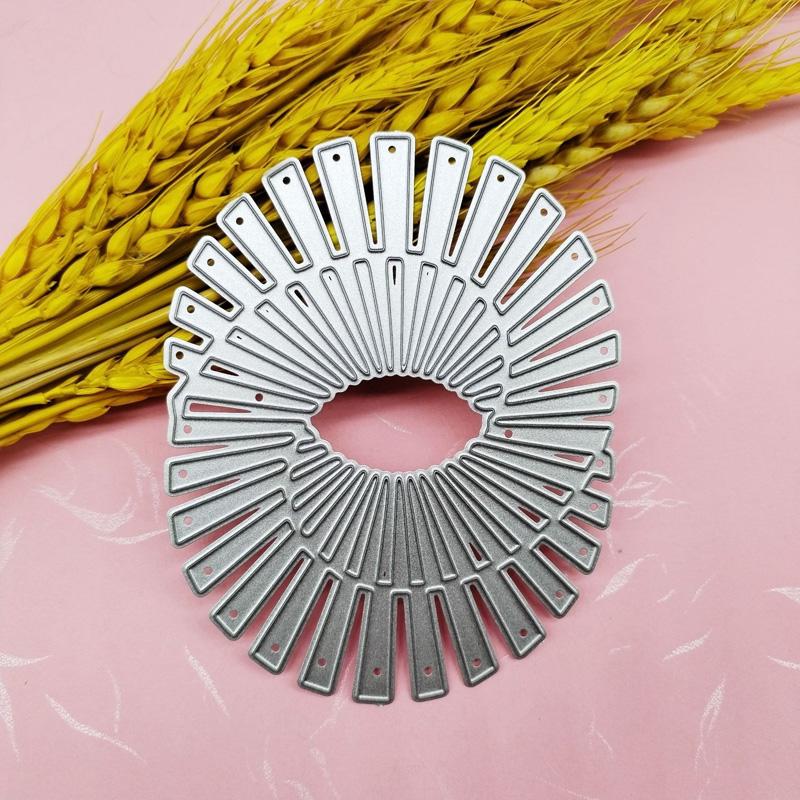 

Круглый головокружение дизайн художественный узор Скрапбукинг металлические трафареты трафареты для DIY альбом декор бумажной карты серебряный