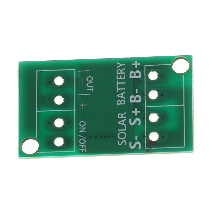 Universell 3.2/3.7/4/11.1/12V Solcellekontroller Lading Gatelys Brytermodul