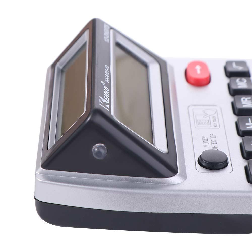 Multifunctional 12 Digits Calculator Large Screen Display Desktop Calculator Financial Institution