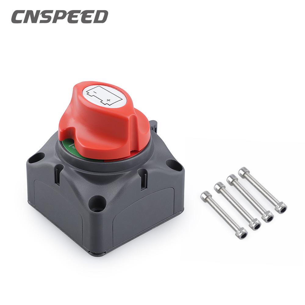 200A 300A 600A Disconnect Switch for Car 12V Battery Cutter Battery Isolator Switch 12v 2 and 4 Position Boat Battery 24V