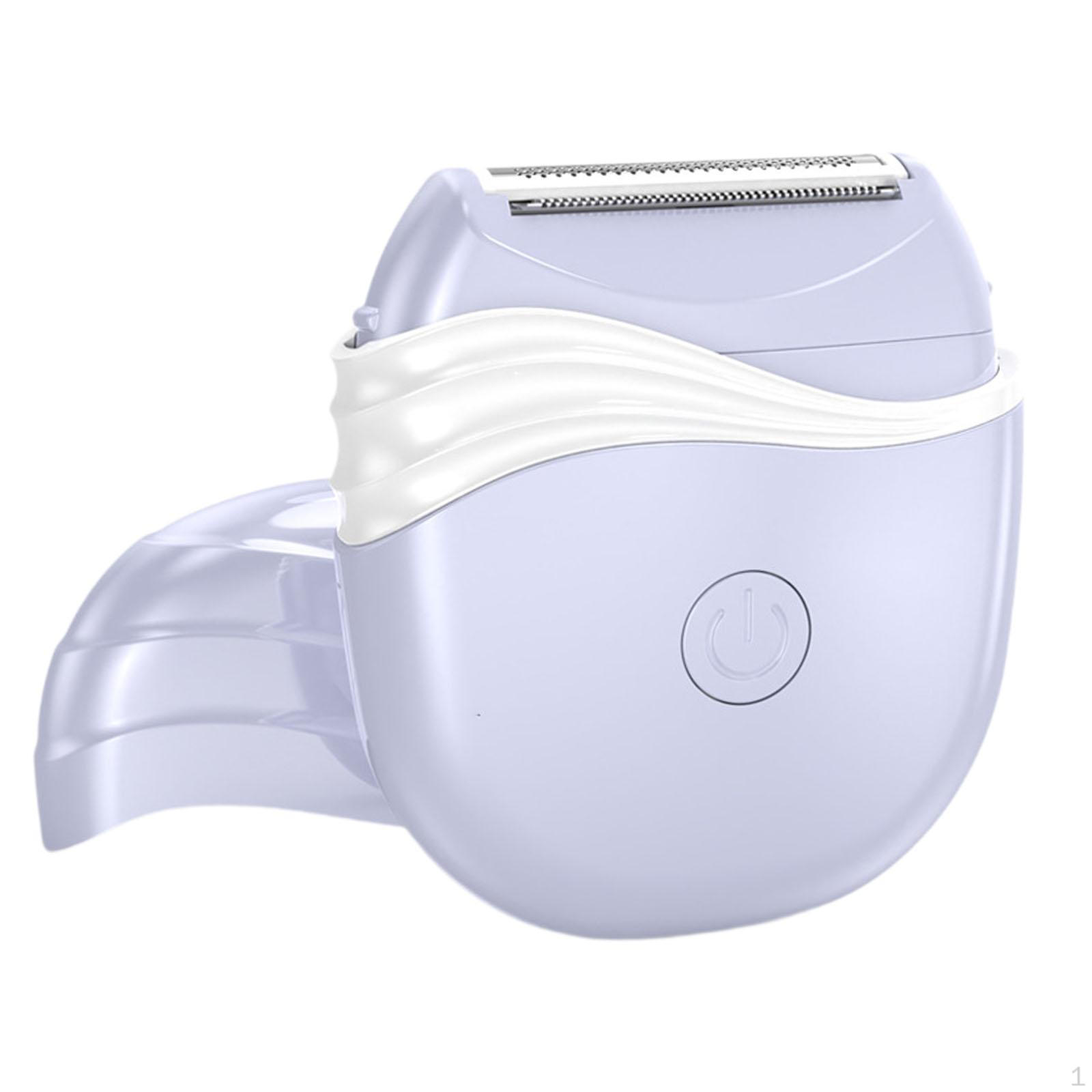 

Electric Shaver for Women Bikini Trimmer Portable Face Hair Remover Compact Razor Фіолетовий