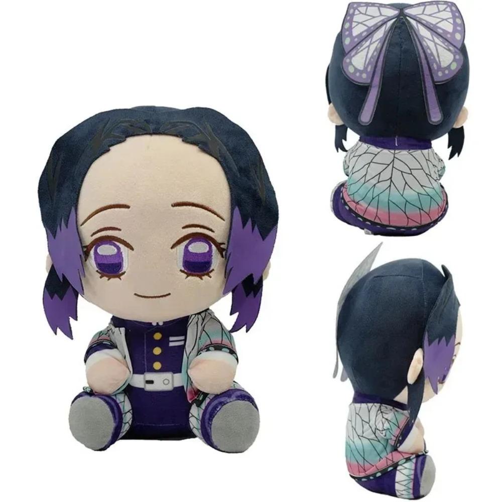 New Demon Slayer Plush Stuffed Toy Kamado Nezuko Akaza Kokushibo Cartoon Anime Figure Manga Doll Pendant Kid Birthday Gift Decor