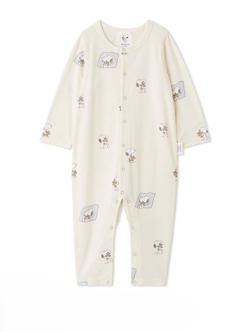 

Детский комбинезон PEANUTS BABY PBCO251442 OWHT 80 [мороженое пике] SNOOPY×BEAR
