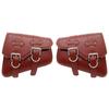Motorcycle Waterproof Bag Motorcycle Saddle Bags Pu Leather Motorbike Side Tool Bag Out Door Luggage for Sportster XL 883 1200