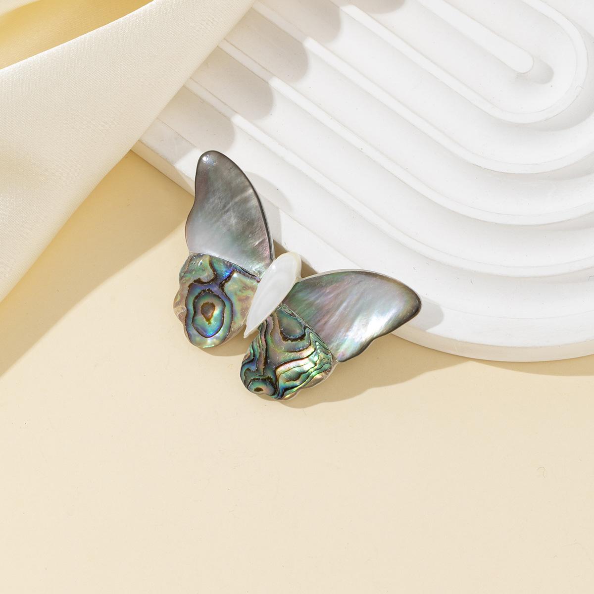 

1 шт., Броши из натуральной ракушки, Морской стиль, Ручная работа, Ассорти, Брошь-булавка с животным для женщин, мужчин, Ювелирный подарок, Подвешивание и украшение всех видов одежды 1Pc/30x48mm