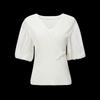 Women's New Chinese Style V-Neck Knit Short Sleeve Top